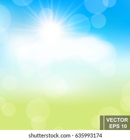 Abstract blurred background. Bright. Shine. For your design.