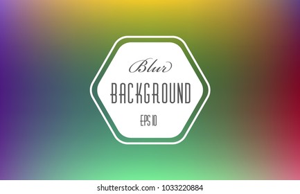 Abstract blurred background. Colorful modern soft lights. Multicolor rainbow neon glow. Blur trend iridescent wallpaper. Fluid holographic warm red gradient . For banner,poster or web design
