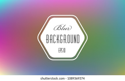 Abstract blurred background. Colorful modern soft lights. Multicolor rainbow neon glow. Blur trend iridescent wallpaper. Fluid holographic warm red gradient . For banner,poster or web design