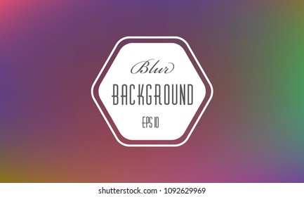 Abstract blurred background. Colorful modern soft lights. Multicolor rainbow neon glow. Blur trend iridescent wallpaper. Fluid holographic warm red gradient . For banner,poster or web design
