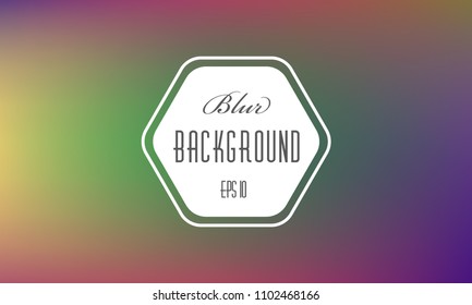Abstract blurred background. Colorful modern soft lights. Multicolor rainbow neon glow. Blur trend iridescent wallpaper. Fluid holographic warm red gradient . For banner,poster or web design
