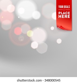 Abstract blurred background for congratulations and commercial proposals. Template for design, presentations and greeting cards