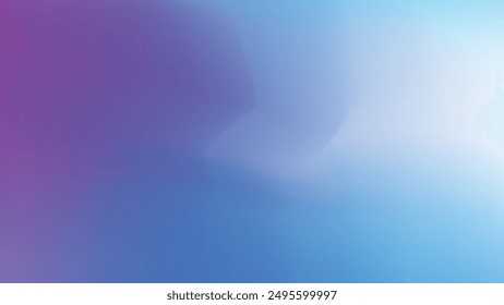 Abstract blurred background, defocused Blue gradient vector background