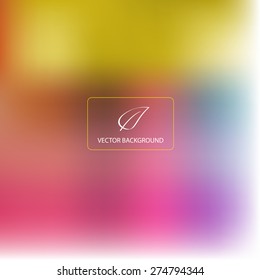 Abstract Blurred Background Design.
