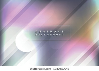 Abstract blurred background with dynamic shapes. Modern concept design template wallpaper. Vector illustration eps10