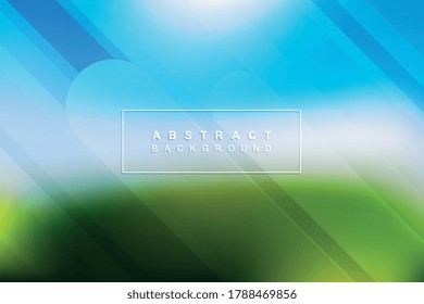 Abstract blurred background with dynamic shapes. Modern concept design template wallpaper. Vector illustration eps10