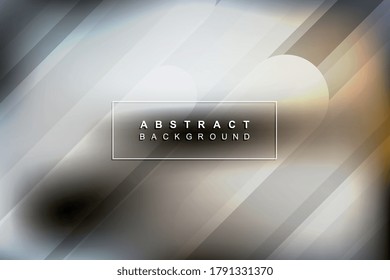 Abstract blurred background with dynamic shapes. Modern concept design template wallpaper. Vector illustration eps10