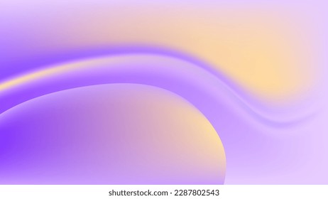 ABSTRACT BLURRED BACKGROUND ELEGANT GRADIENT MESH PURPLE YELLOW SMOOTH COLOR DESIGN VECTOR TEMPLATE GOOD FOR MODERN WEBSITE, WALLPAPER, COVER DESIGN 