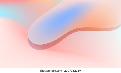 ABSTRACT BLURRED BACKGROUND ELEGANT GRADIENT MESH SMOOTH COLOR DESIGN VECTOR TEMPLATE GOOD FOR MODERN WEBSITE, WALLPAPER, COVER DESIGN 