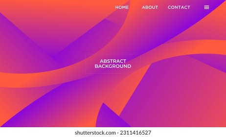 ABSTRACT BLURRED BACKGROUND ELEGANT GRADIENT  RED ORANGE SMOOTH COLOR DESIGN VECTOR TEMPLATE GOOD FOR MODERN WEBSITE, WALLPAPER, COVER DESIGN 