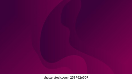 ABSTRACT BLURRED BACKGROUND ELEGANT GRADIENT DARK PINK MAGENTA WITH HAND DRAWN ORGANIC SHAPES SMOOTH COLOR DESIGN VECTOR TEMPLATE GOOD FOR MODERN WEBSITE, WALLPAPER, COVER DESIGN 
