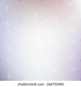 abstract blurred background is gentle butterfly vector