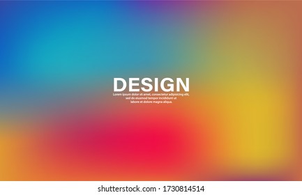 Abstract blurred background of gradient