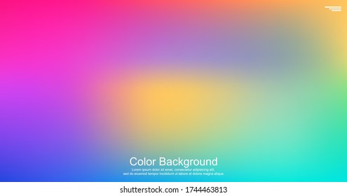 Abstract blurred background of gradient