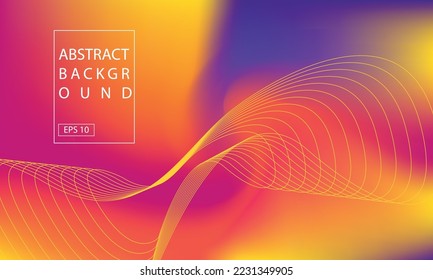 Abstract blurred background of gradient, can be use any purpose. vector illustration EPS10
