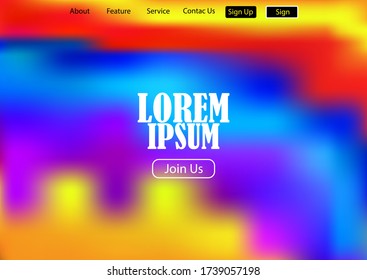 Abstract Blurred Background Gradient Vector