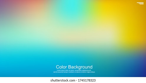 Abstract Blurred Background Gradient Vector