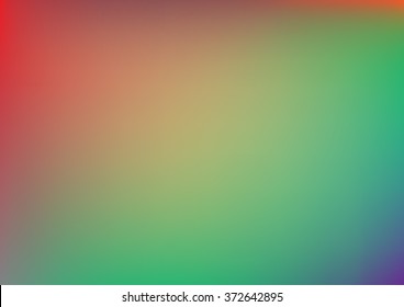 abstract blurred background with green, red and purple.