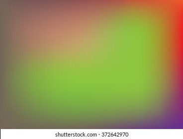 abstract blurred background with green, red and purple.