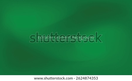 Abstract blurred background in green, green tones. green gradient vector background. fall gradient background. luxury premium green background. autumn colors theme