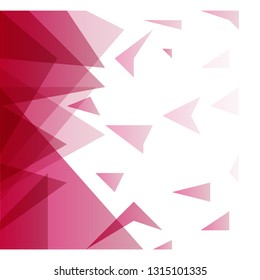 Abstract blurred background with hipster triangles.