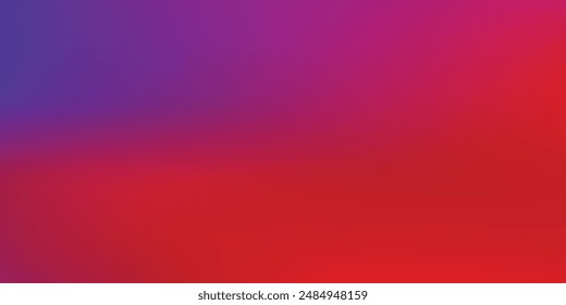Abstract blurred background image of blue, purple, pink colors gradient used as an illustration. Designing posters or advertisements.