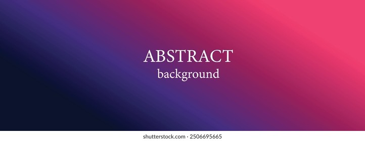 Abstract blurred background image of blue, purple, red colors gradient used as an illustration. Elegant background for websites.