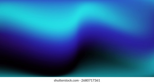 Abstract blurred background image of blue colors gradient used as an illustration. Designing posters or advertisements.
