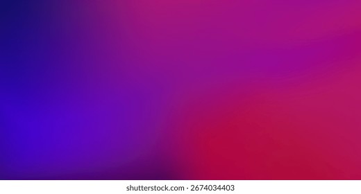 Abstract blurred background image of color blue, purple, red colors gradient. Beatifull color blank concept with mesh