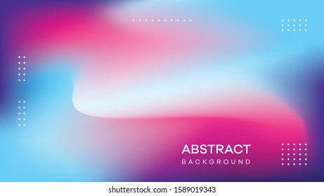 Abstract Blurred Background Modern blue light