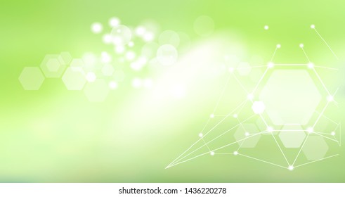 Abstract blurred background in modern style. Universal application - research, medicine, beauty and so on.
