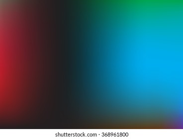 Abstract blurred background with multicolor blue,  smooth gradient texture color, glowing website pattern, banner header or sidebar graphic art image