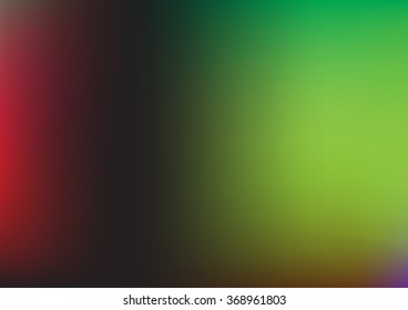 Abstract blurred background with multicolor green,  smooth gradient texture color, glowing website pattern, banner header or sidebar graphic art image