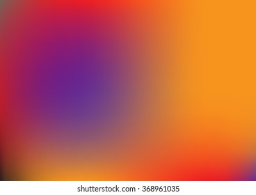 Abstract blurred background with multicolor orange and purple, Smooth gradient texture color, glowing website pattern, banner header or sidebar graphic art image