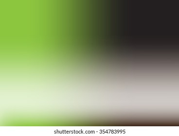 Abstract blurred background with neon pleasant colors,dark green smooth gradient texture, glowing website pattern, banner header or sidebar graphic art image