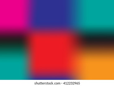 Abstract blurred background with neon pleasant colors blue and red  smooth gradient texture, glowing website pattern, banner header or sidebar graphic art image