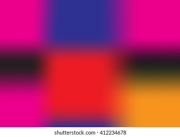 Abstract blurred background with neon pleasant colors blue and red  smooth gradient texture, glowing website pattern, banner header or sidebar graphic art image