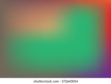 abstract blurred background with orange, green and purple.