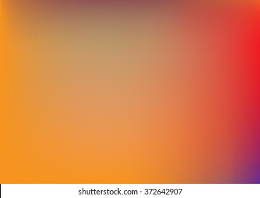 abstract blurred background with orange, red and purple.