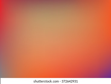 abstract blurred background with orange, red and purple.