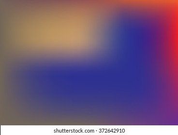 abstract blurred background with orange,blue and purple.