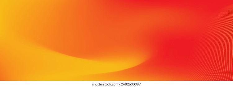 Abstract blurred background in red, orange and yellow tones. 