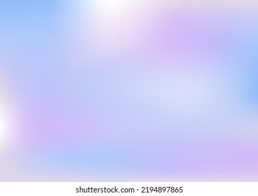 Abstract blurred background. Soft cloud or rainbow background in colorful pastel gradient colors for wallpaper, banners, cover, poster and other design.