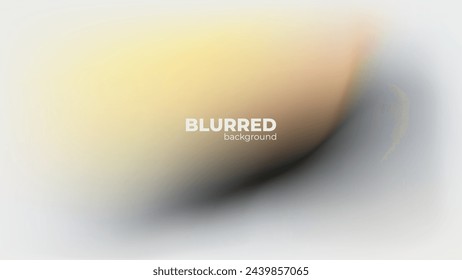 Abstract blurred background with soft color gradients for creative graphic design. Vector illustration.