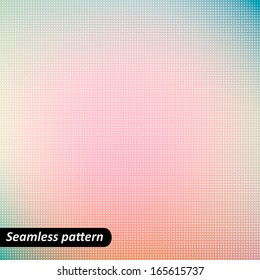 Abstract blurred background. Soft background with dotted seamless pattern. Vector illustration EPS 10.