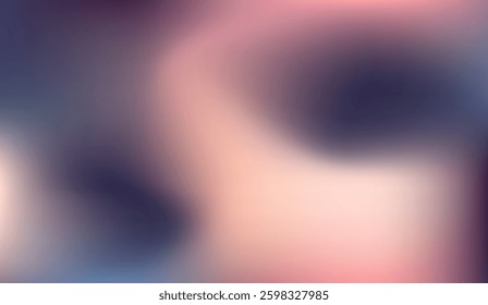 Abstract blurred background with soft transitions, perfect for subtle textures or elegant visual designs creating a dreamy and calming atmosphere with pastel hues