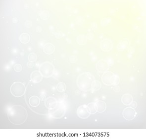 Abstract blurred background with spotlights. Eps 10 vector illustration. Used effect opacity transparency of spotlights