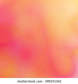 Abstract blurred background. Texture fluid, jelly, jujube, jam, jelly, fruit pulp or smooth surface. Yellow and pink shades