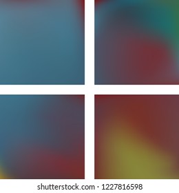 Abstract blurred background. Vector illustration. Modern geometrical backdrop. Abstract template. Blue, brown, purple colors.