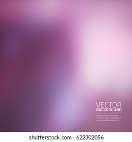 Abstract blurred background. Vector illustration for quotes, banners, covers, etc.